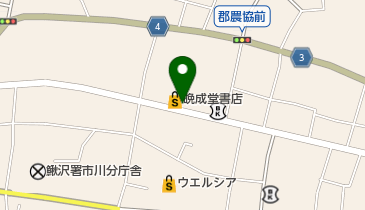 相田氷店の地図画像