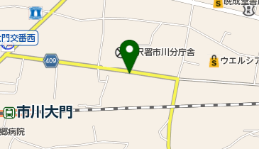 えんどう美容室の地図画像