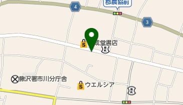 春田メガネ店の地図画像