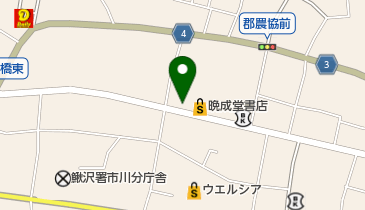 加賀美理容室の地図画像