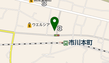 ヘアーサロンハヤカワの地図画像