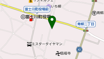 富峰特産商会の地図画像