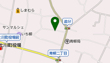 深沢クリーニング店の地図画像