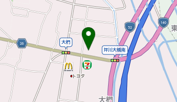 山梨トヨペット株式会社増穂店の地図画像