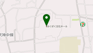 富士川町役場 ますほ文化ホールの地図画像