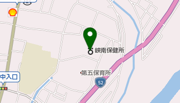 山梨県出先機関 峡南地域県民センター 総務県民課の地図画像