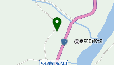 身延町 中富地区公民館 静川分館の地図画像