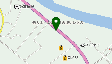 望月石材店飯富展示場の地図画像