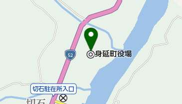 中富町消防団 第三分団 第一部詰所の地図画像