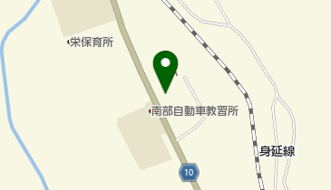 穂坂自動車工業の地図画像