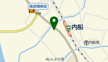 福太屋洋品店の地図画像