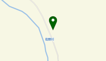 佐野川温泉の地図画像