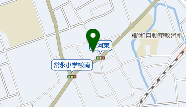 遊亀珠算学校昭和上河東教室の地図画像