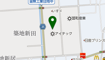 株式会社アイ・テック甲府支店の地図画像