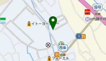 株式会社人形工房サンキュー甲府店の地図画像