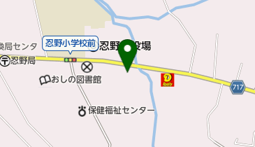 都留信用組合 忍野支店の地図画像