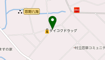 大林売店の地図画像