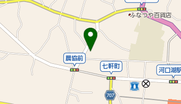 河口湖印刷所の地図画像