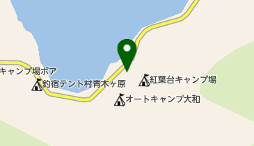 西湖観光協会の地図画像