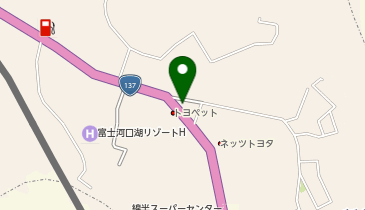 コバヤシ仏壇石材部 富士吉田店の地図画像