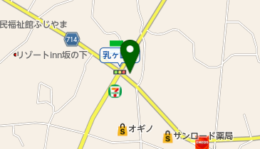 ヘアースカンクの地図画像