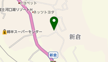 メモリー美容室の地図画像