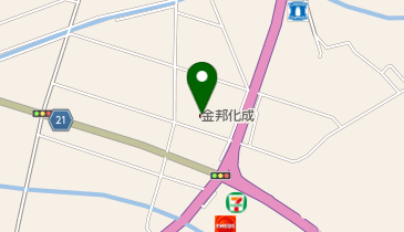 金邦化成株式会社の地図画像