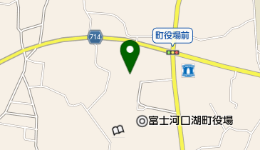 富士五湖消防本部 河口湖消防署の地図画像