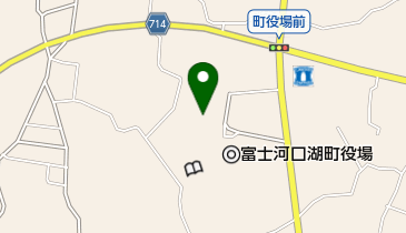 富士河口湖町役場 教育センターの地図画像