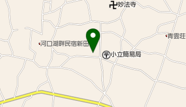 富士河口湖町役場 富士河口湖町 小立福祉センターの地図画像