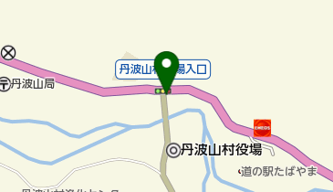 丹波山村商工会の地図画像