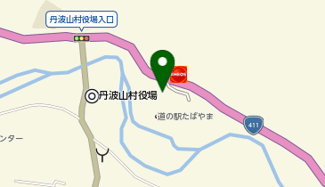 丹波山村高齢者生活福祉センターの地図画像