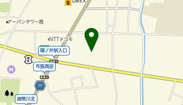 篠ノ井長生館の地図画像