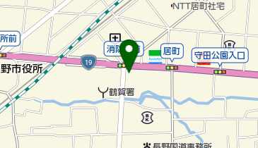 西沢百貨店の地図画像
