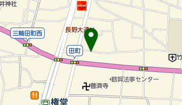 丸山吉井屋白衣店の地図画像