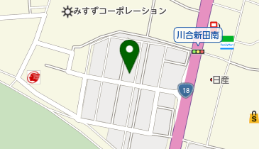 株式会社信越ワキタの地図画像