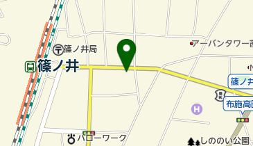 とんぼや文具店の地図画像