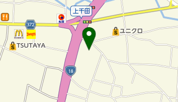 ネイチャースタッフの地図画像