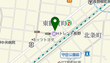 十字屋リース株式会社長野営業所の地図画像