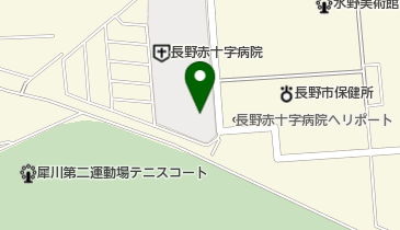 長野市在宅介護支援センター 長野赤十字病院の地図画像