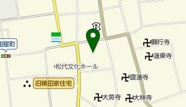 倉石商店の地図画像