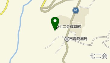 長野市立 七二会公民館の地図画像