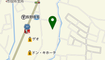 長野ドルフィンスイミングスクール 本校の地図画像