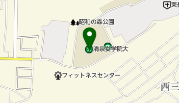 清泉女学院大学・短期大学 上野キャンパスの地図画像