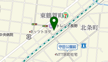 有限会社みすずの地図画像