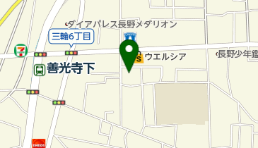 セブンスデー・アドベンチスト長野キリスト教会の地図画像