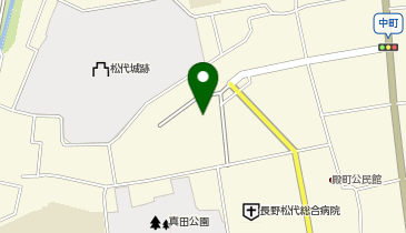 日本キリスト教団松代教会の地図画像