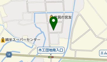 高瀬物産株式会社長野営業所の地図画像