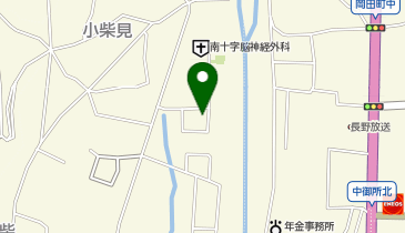 裾花漁業会館の地図画像