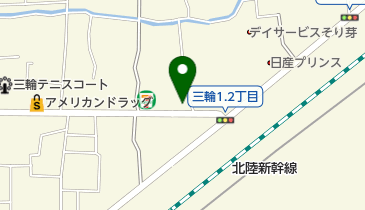 株式会社アザレ長野中北本舗の地図画像